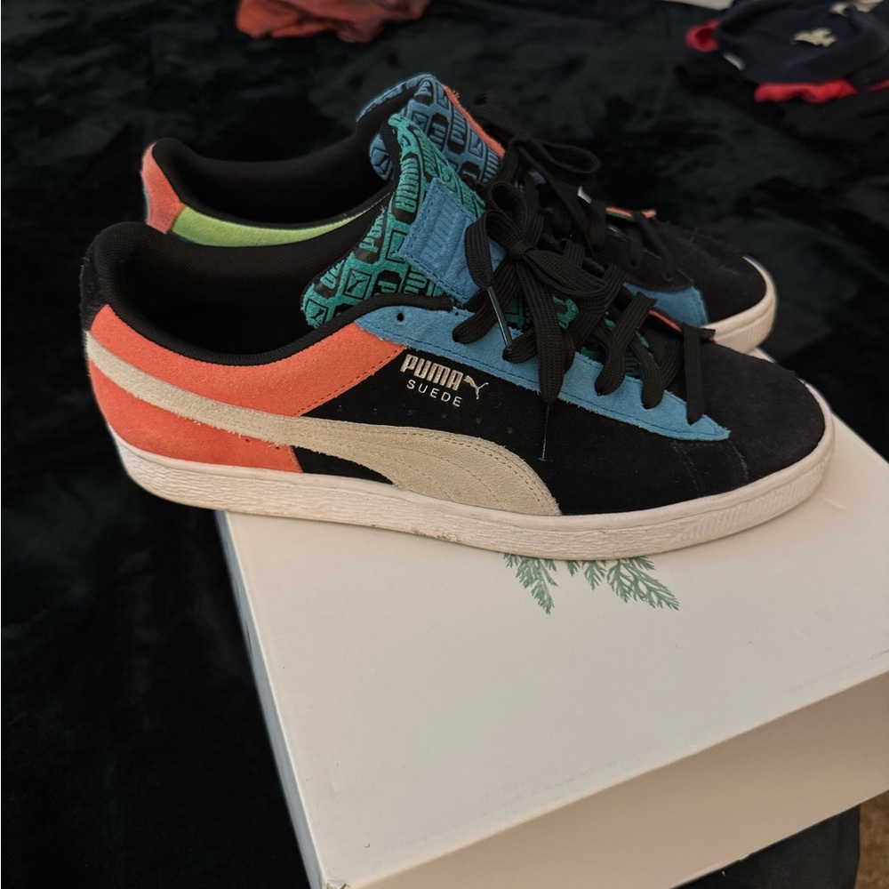 Puma Suede Multicolor Sneakers